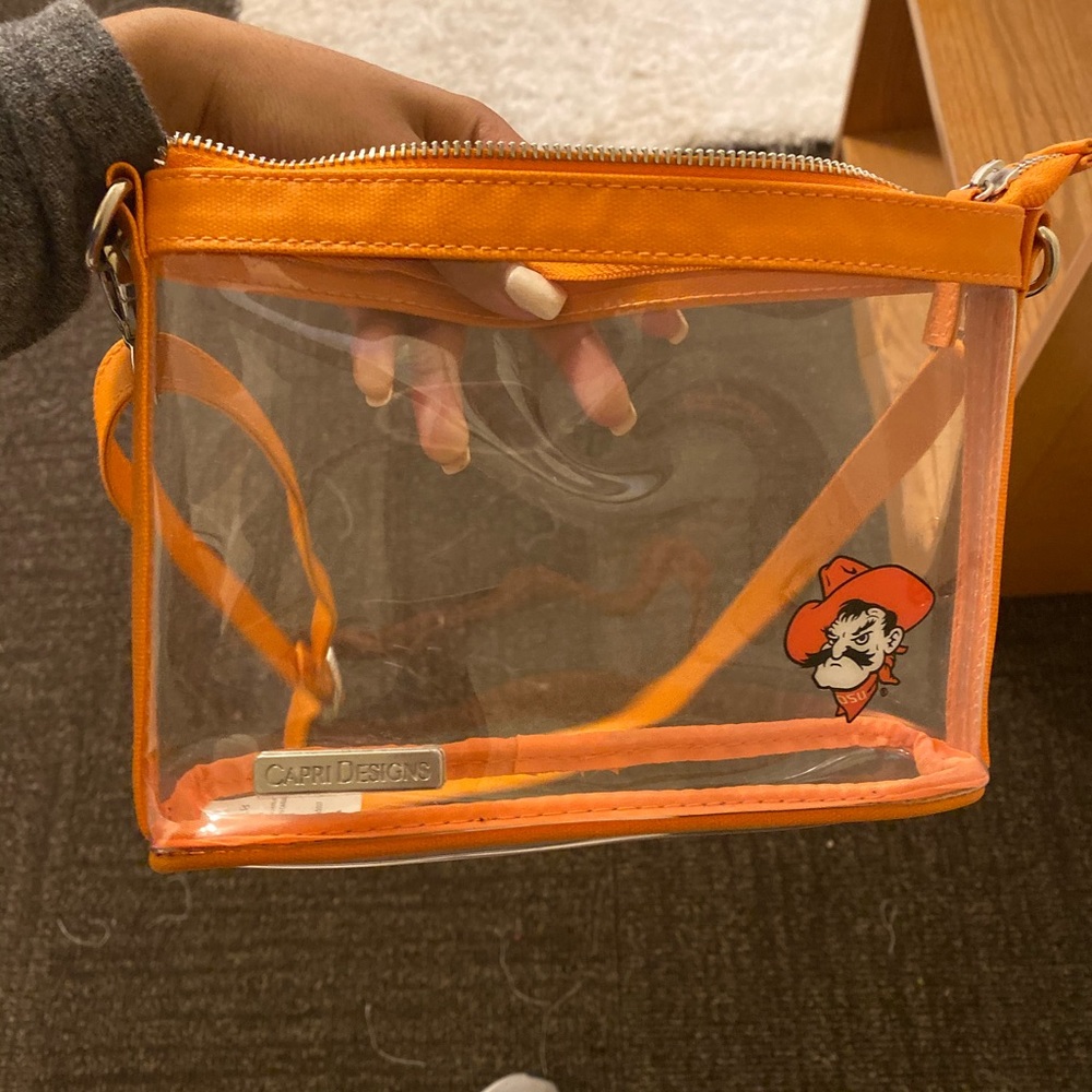 Clear Oklahoma state purse